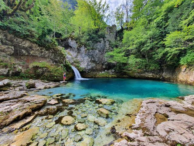 Theth village and the Blue Eye spring